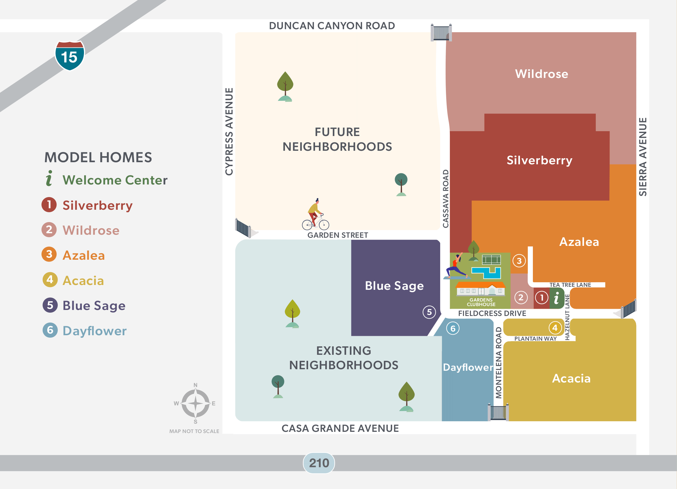 The Arboretum Community Map
