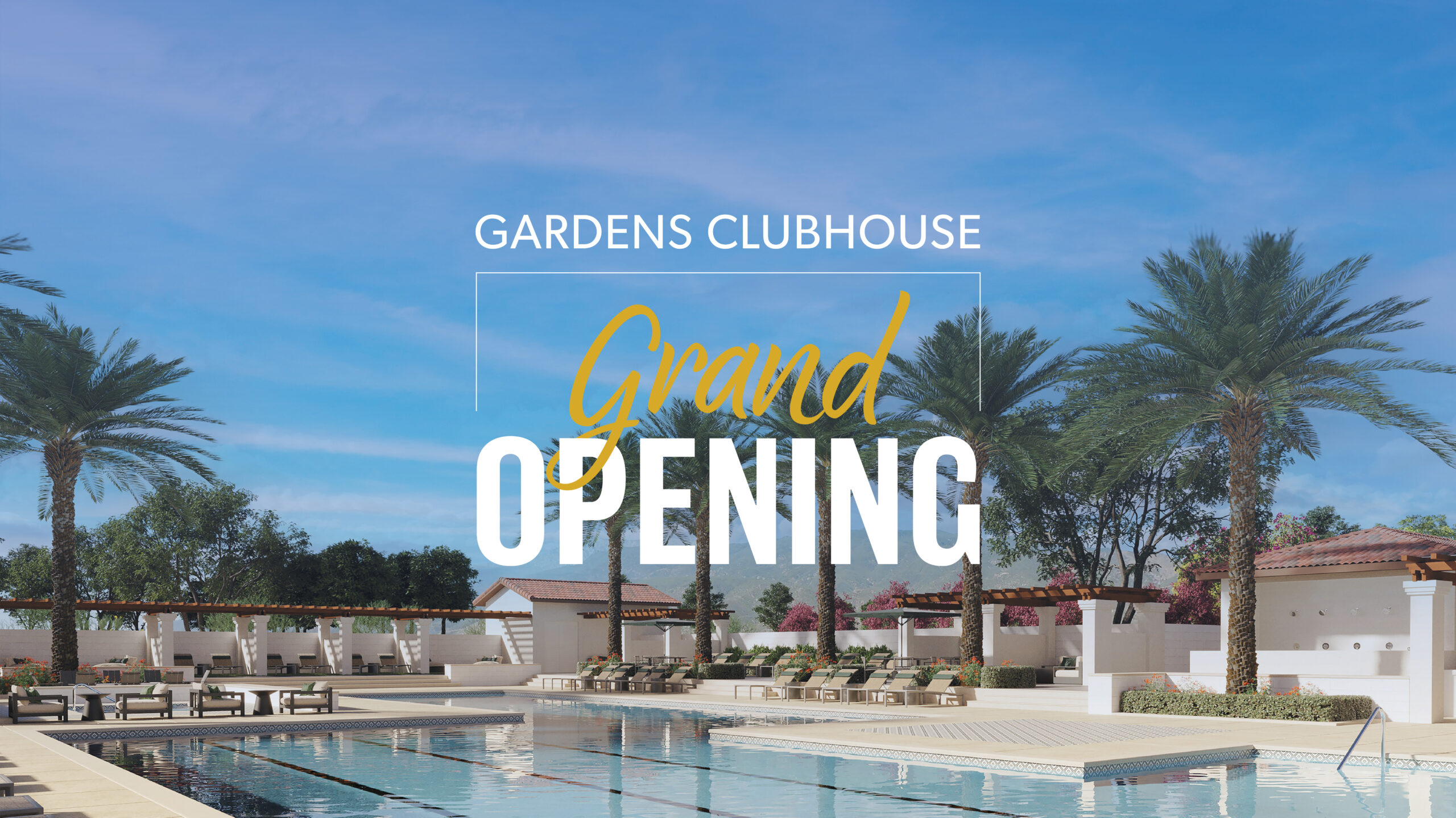 Celebrate the Arrival of Gardens Clubhouse!