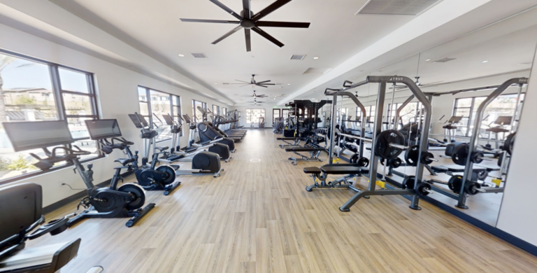 The Fitness Center in Gardens Clubhouse