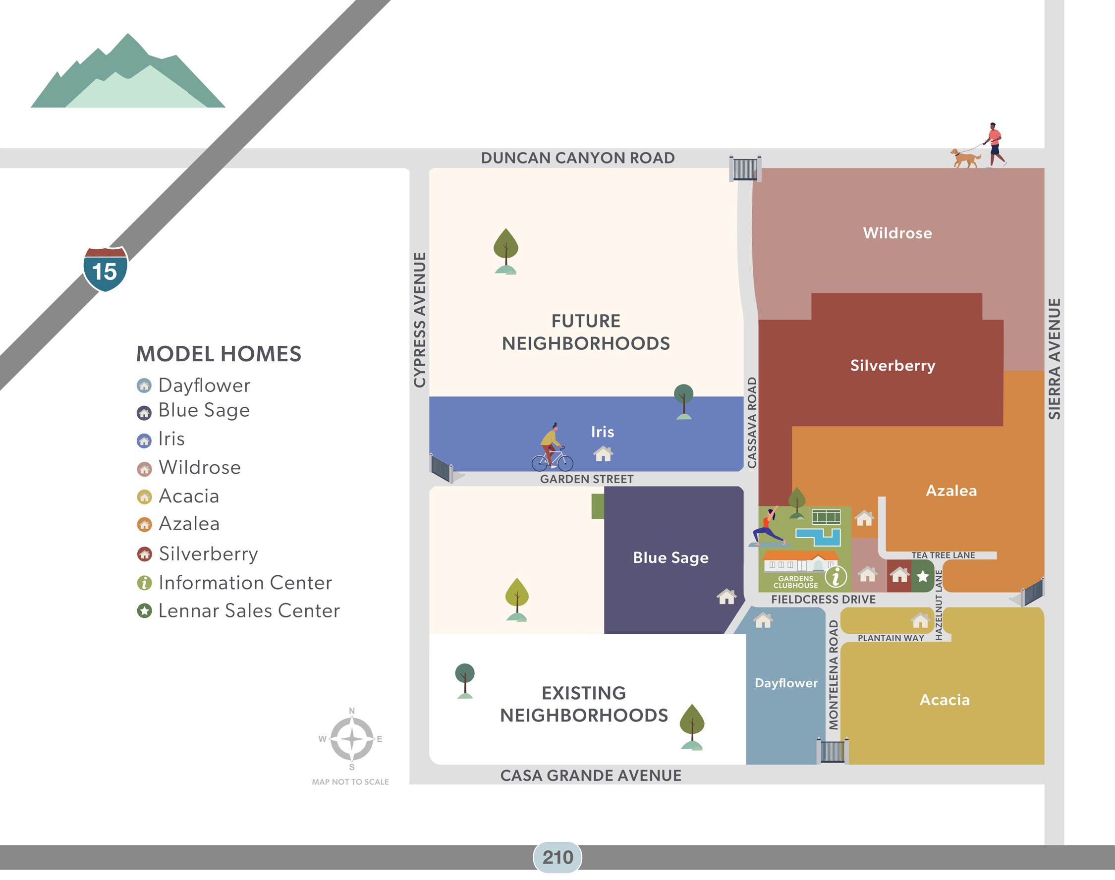 The Arboretum Community Map