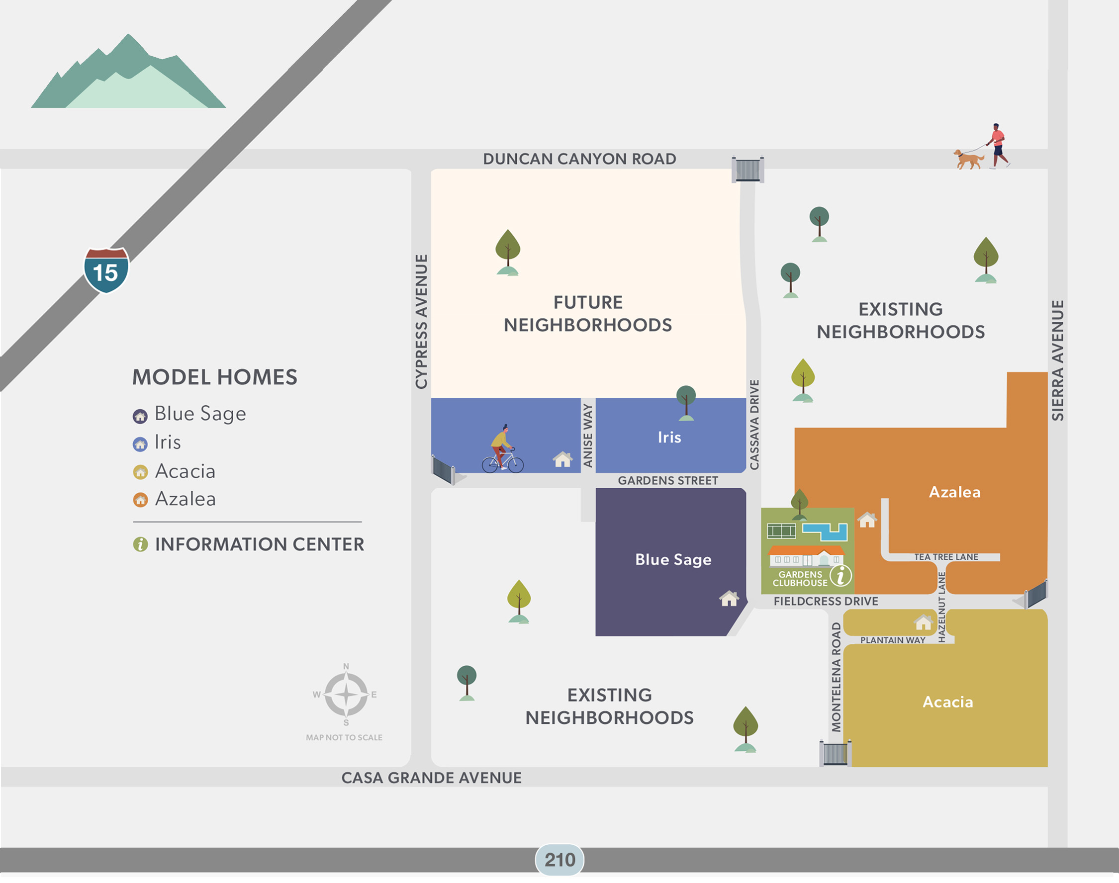 The Arboretum Community Map