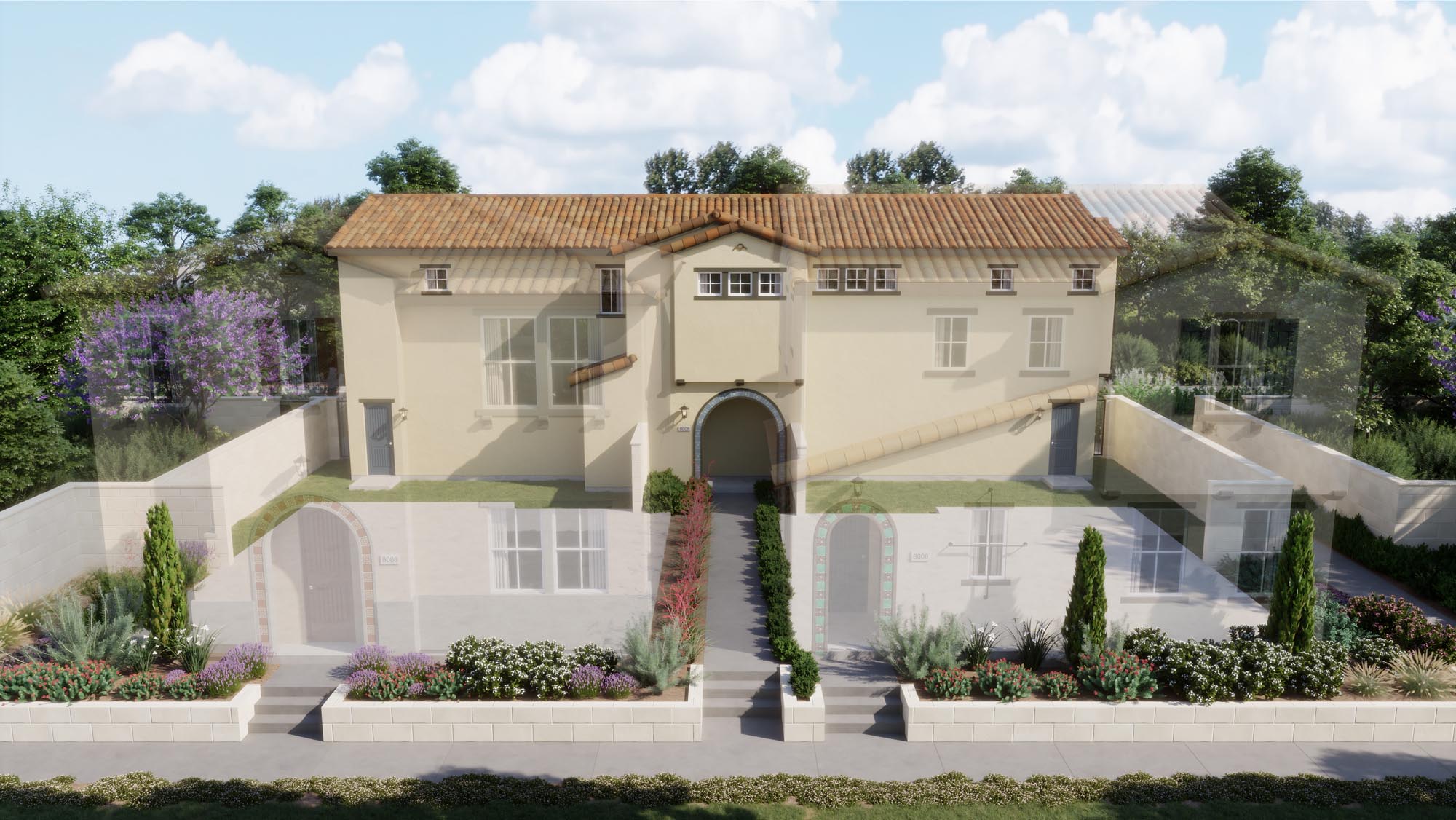 Elevation A | Trellis at The Arboretum