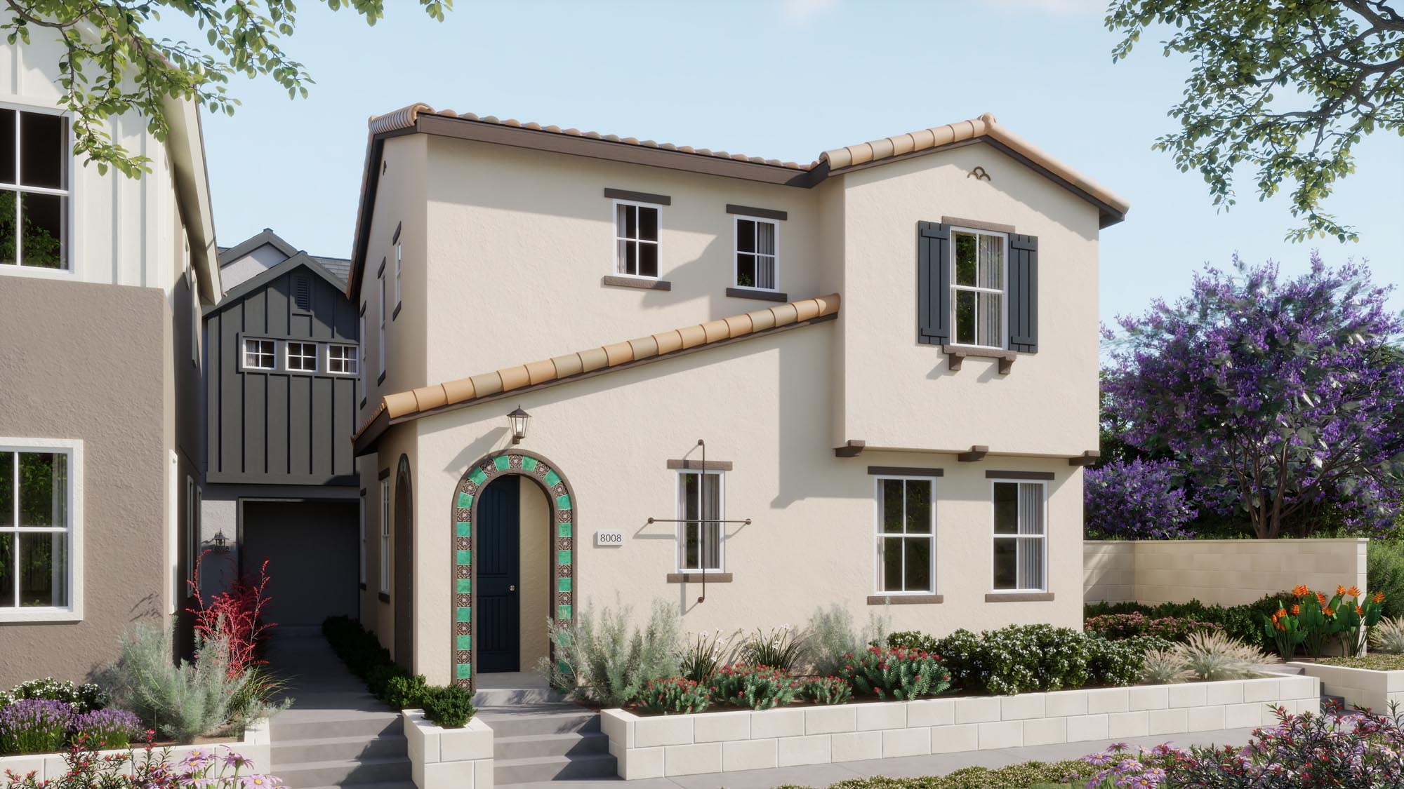 Elevation A – Plan 2 | Trellis at The Arboretum
